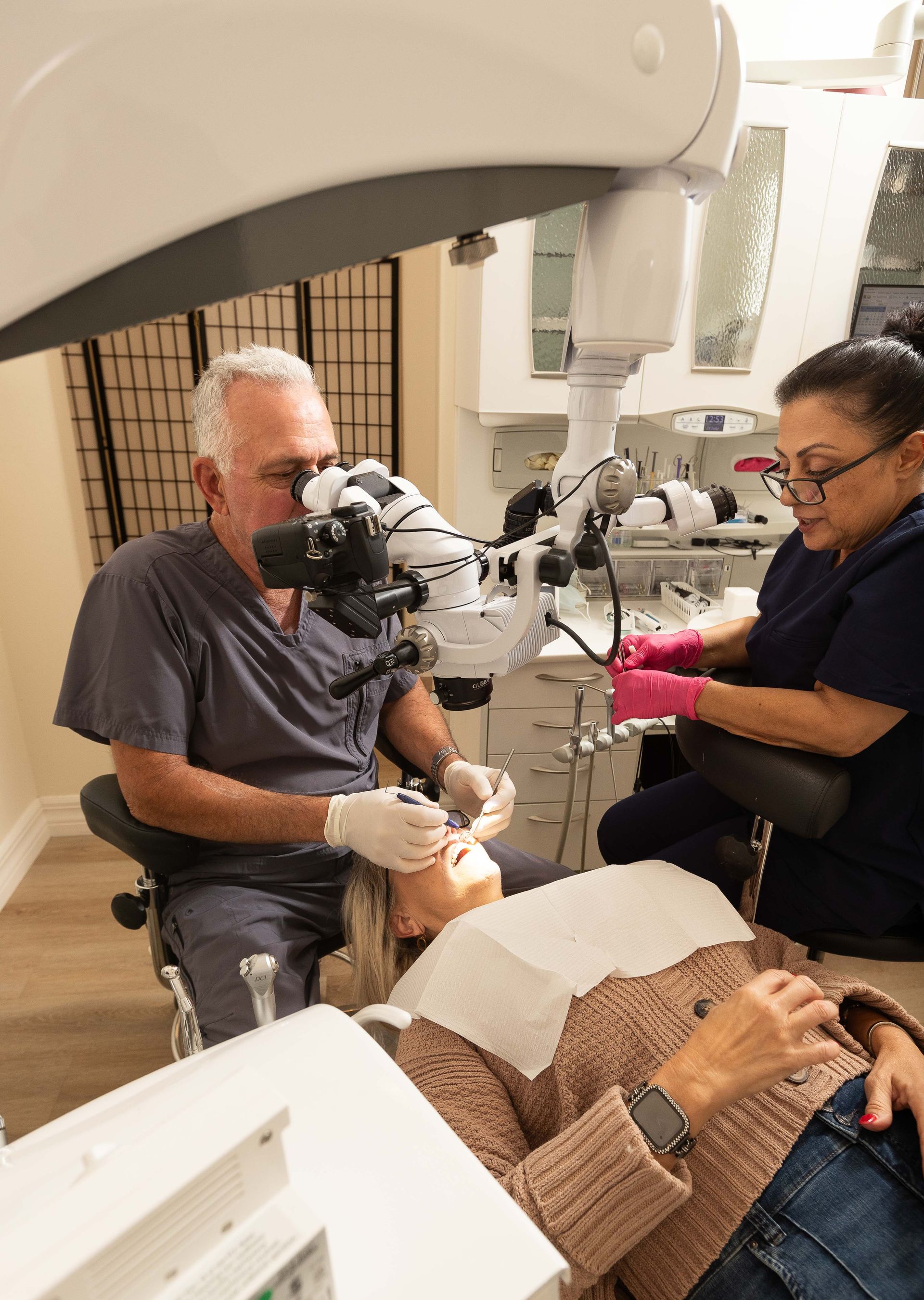 Sedation dentistry consultation and patient care