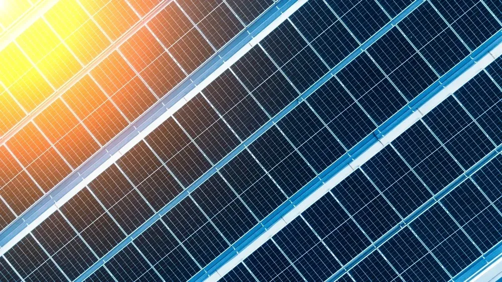 Solar panels angled toward the sun, capturing energy. — OzEnergi in Coomera, QLD