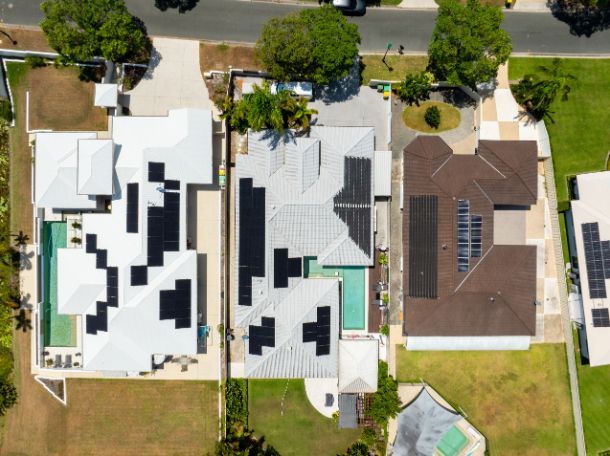 Solar Panel Installation on A Rooftop — OzEnergi in Hervey Bay, QLD