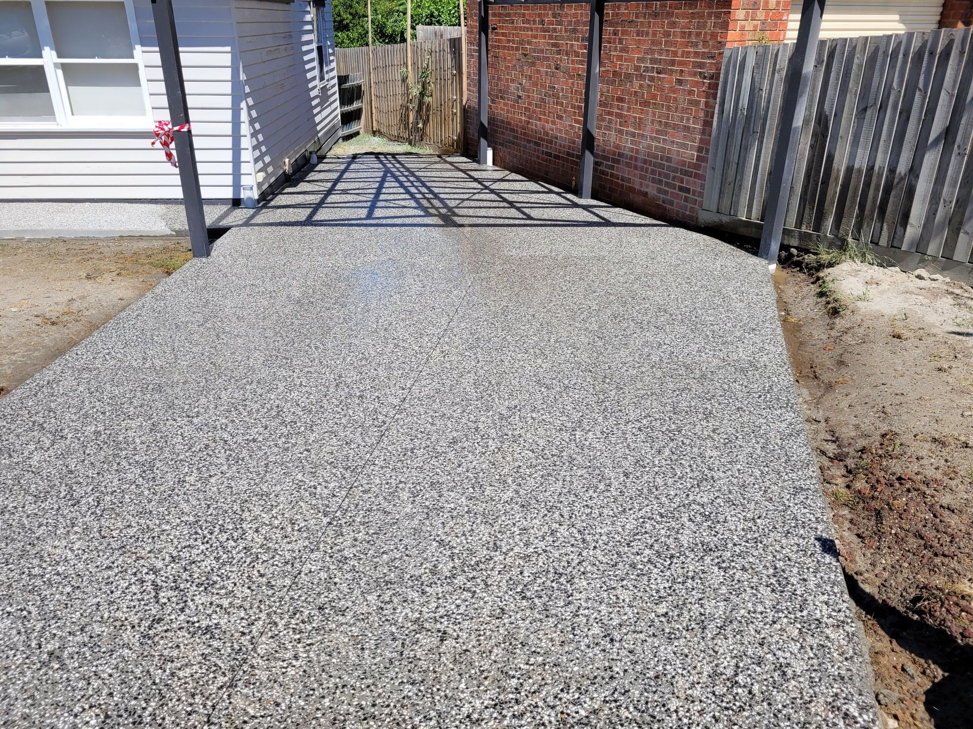 Marble Concrete Pathway - Melbourne, VIC - Salcon Paving