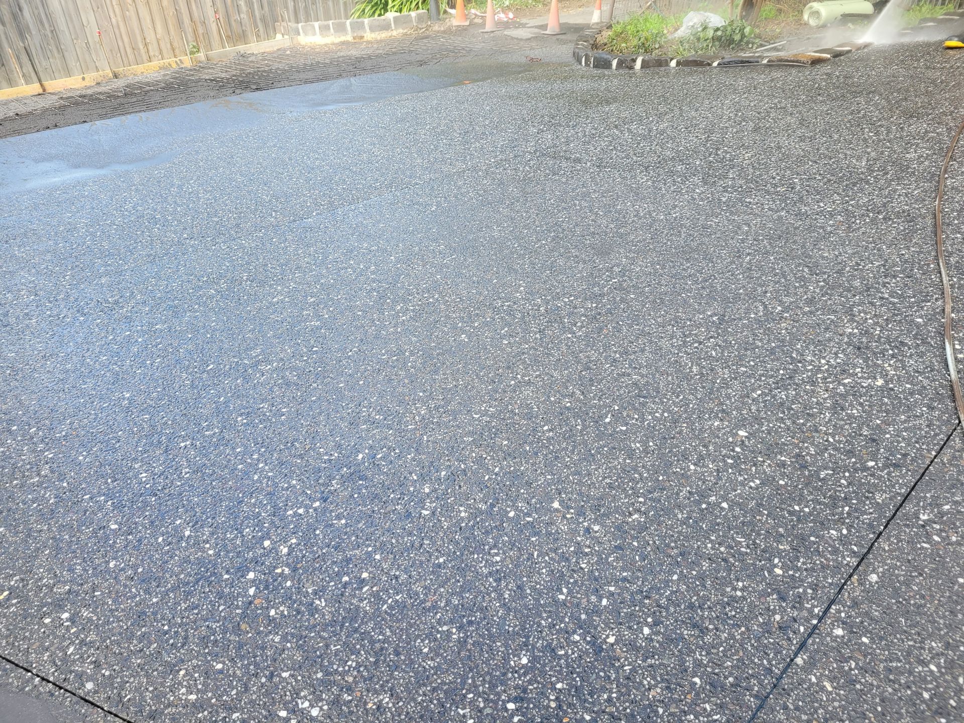 Concrete with Small Stones - Melbourne, VIC - Salcon Paving