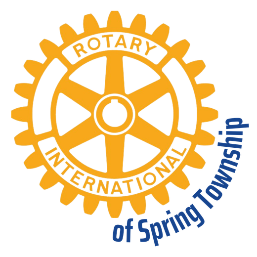 A logo for the rotary international of spring township