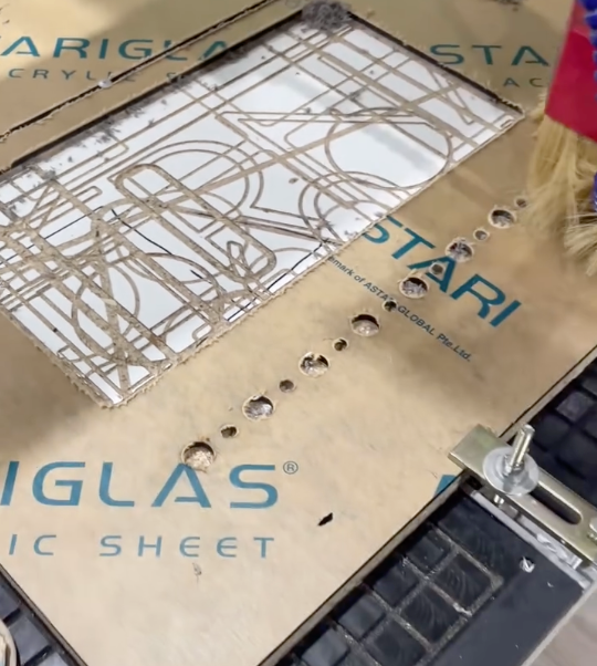 A piece of acrylic sheet - Plastiglass Mid North Coast, NSW