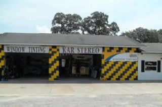Our window tinting building in Ocala, FL