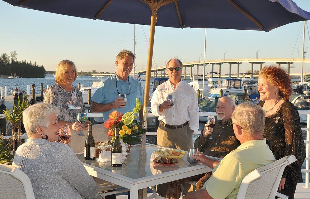 Elder People on Boat Deck — Fort Myers, FL — Rumours Hair Design