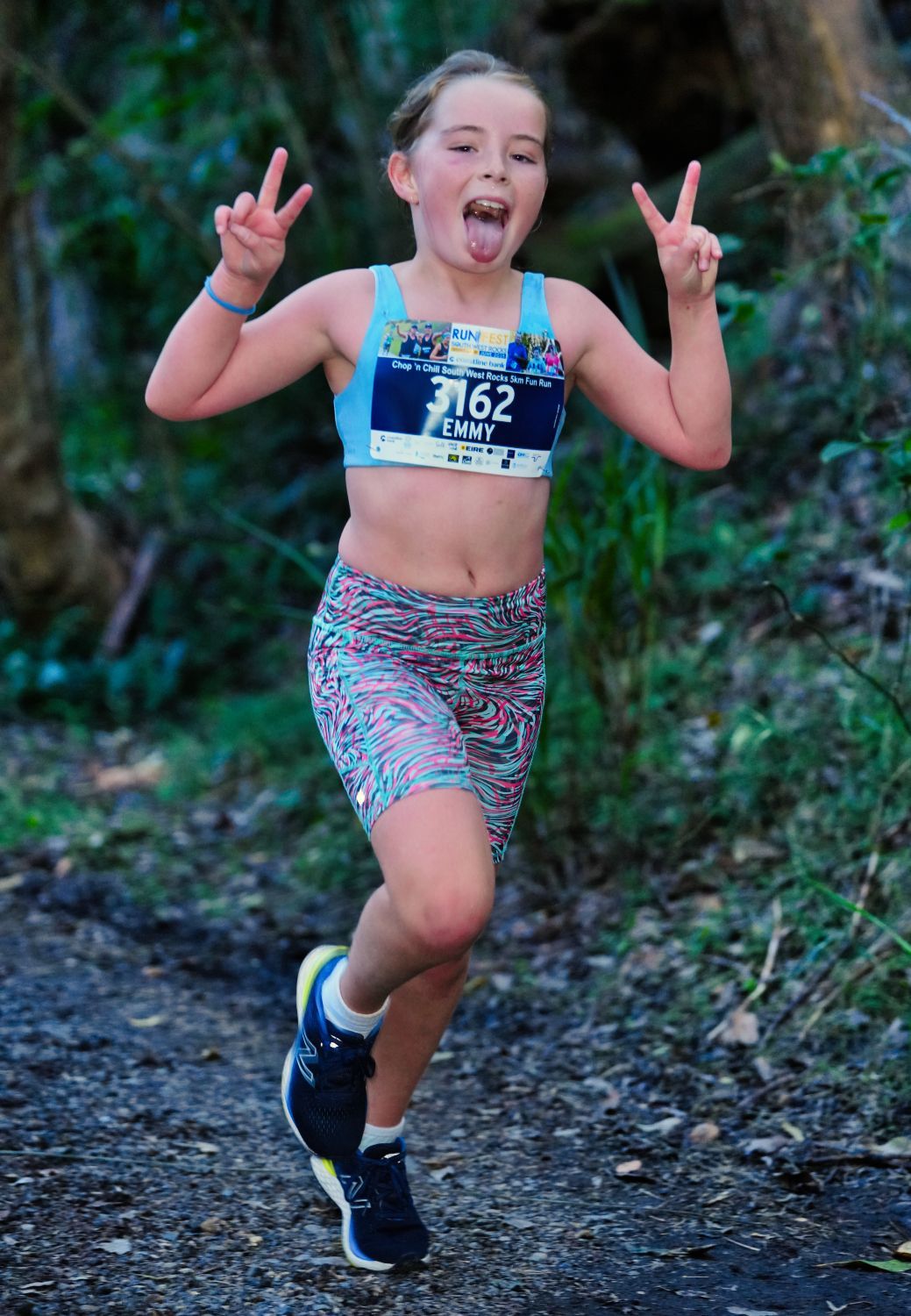 Five People With Trophies — Run Fest in South West Rocks, NSW