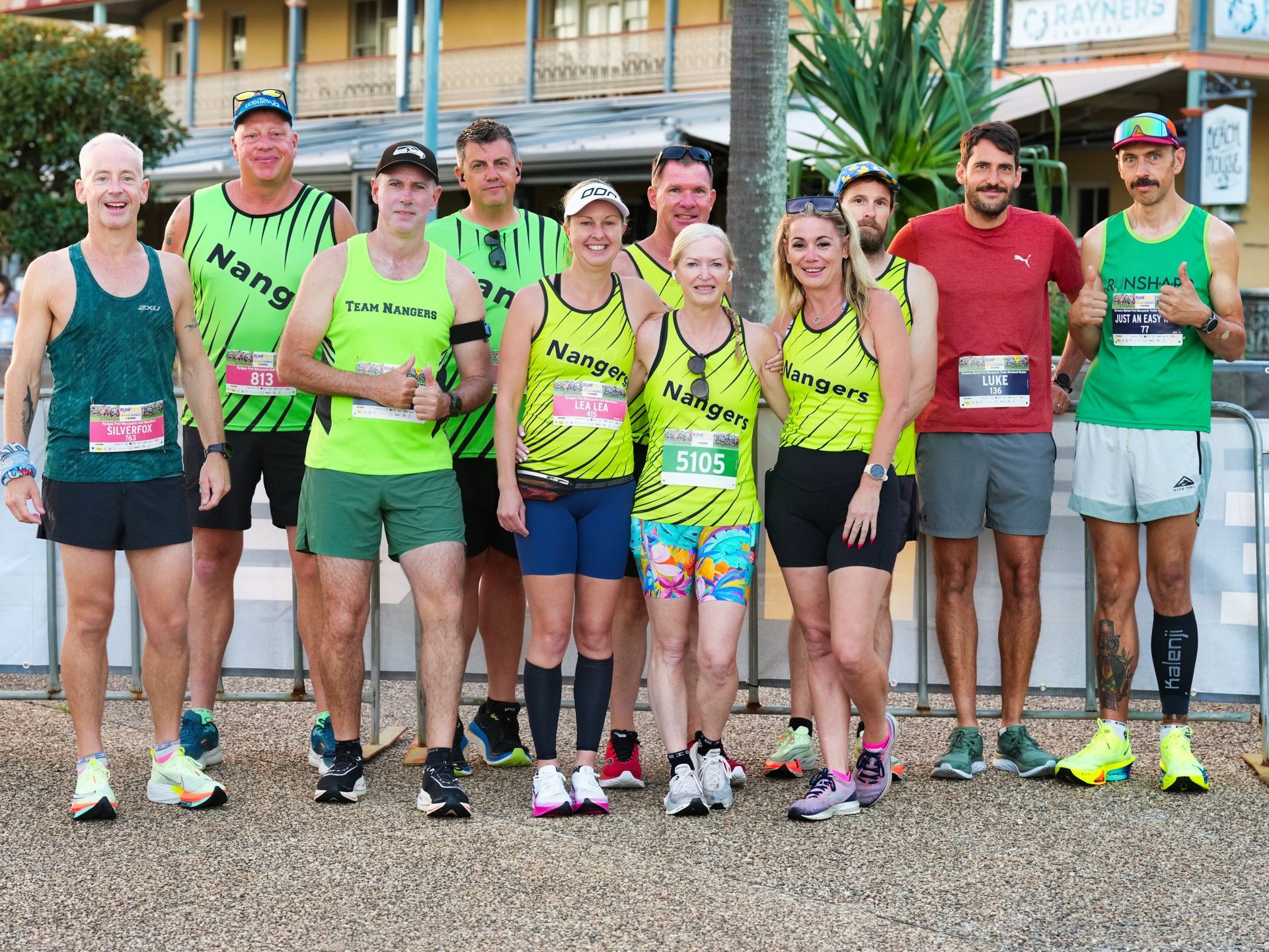 A Woman Is Running A Marathon On A Beach — Run Fest in Port Macquarie, NSW
