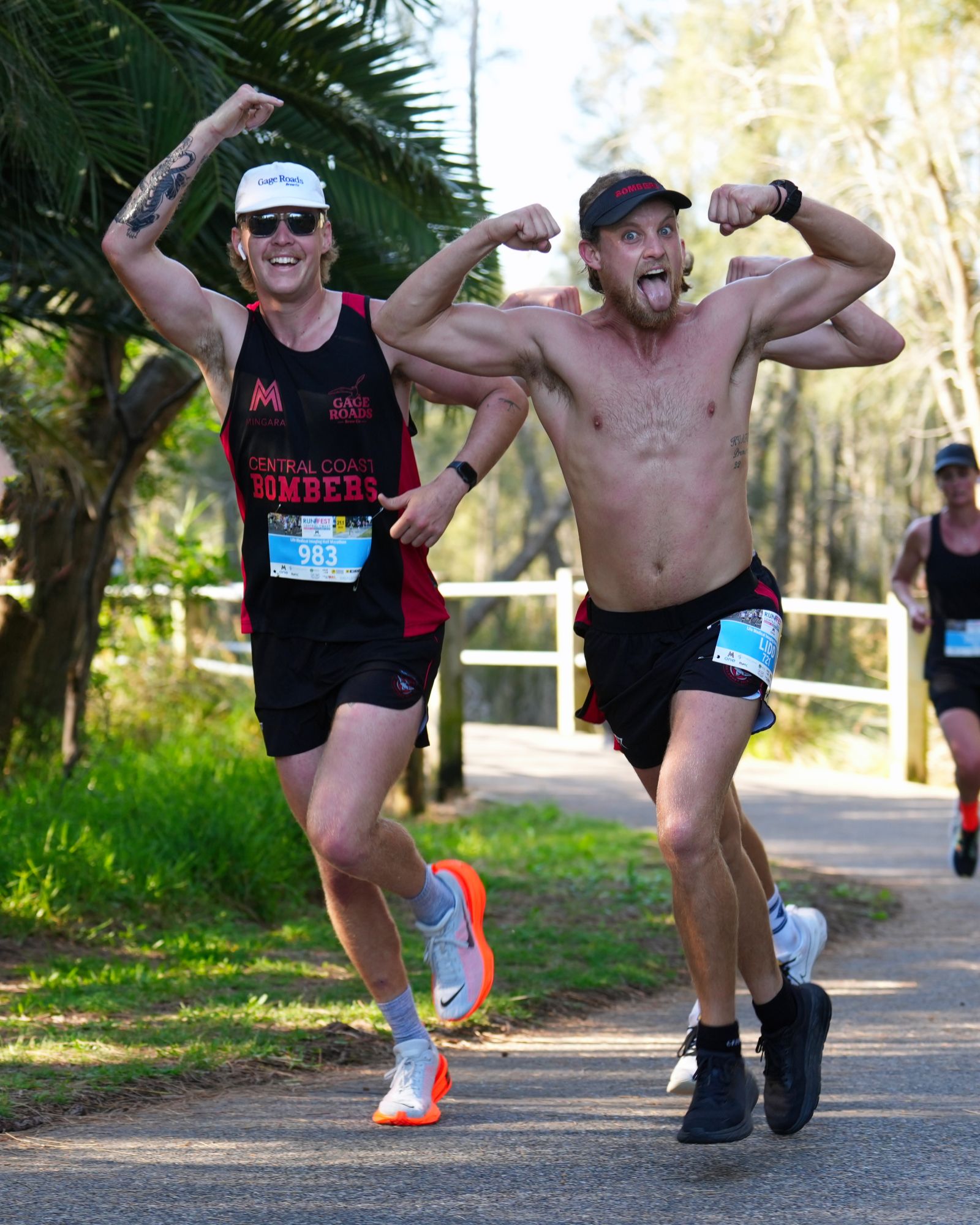 Father And Child Race Participant — Run Fest in Central Coast, NSW