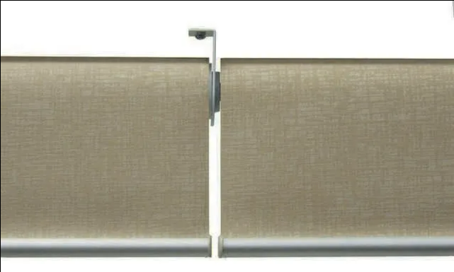 Closed Beige Window Blinds With a Narrow Gap — NT Blinds in Yarrawonga, NT
