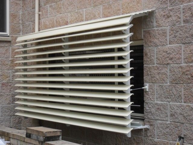 Two Rectangular Windows With Horizontal Metal Slats — NT Blinds in Yarrawonga, NT
