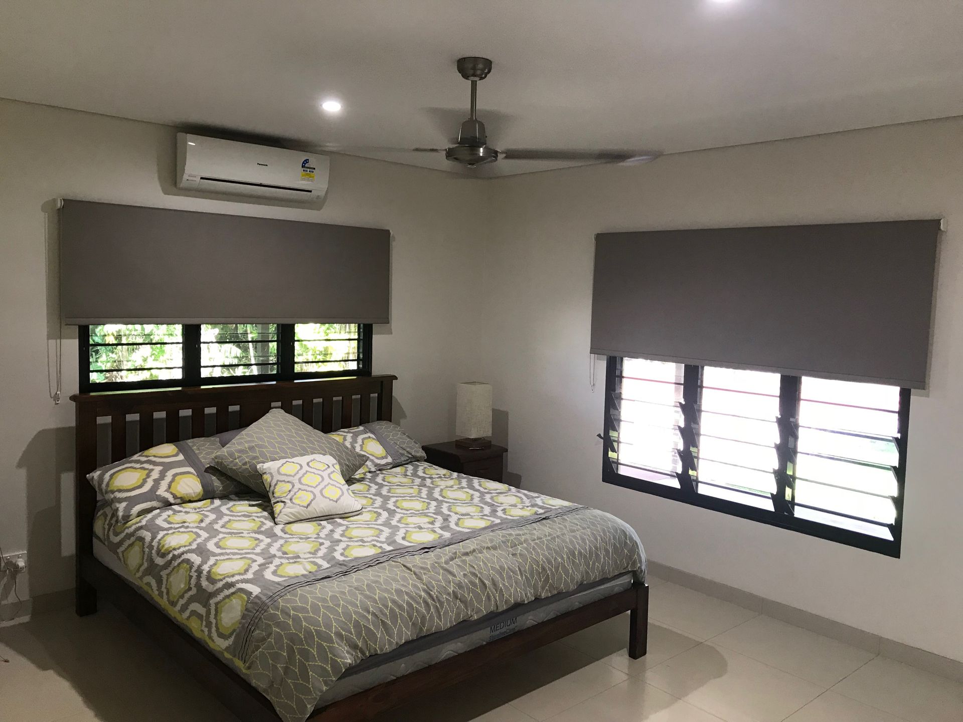 Modern Building With Large Windows Shade — NT Blinds in Yarrawonga, NT