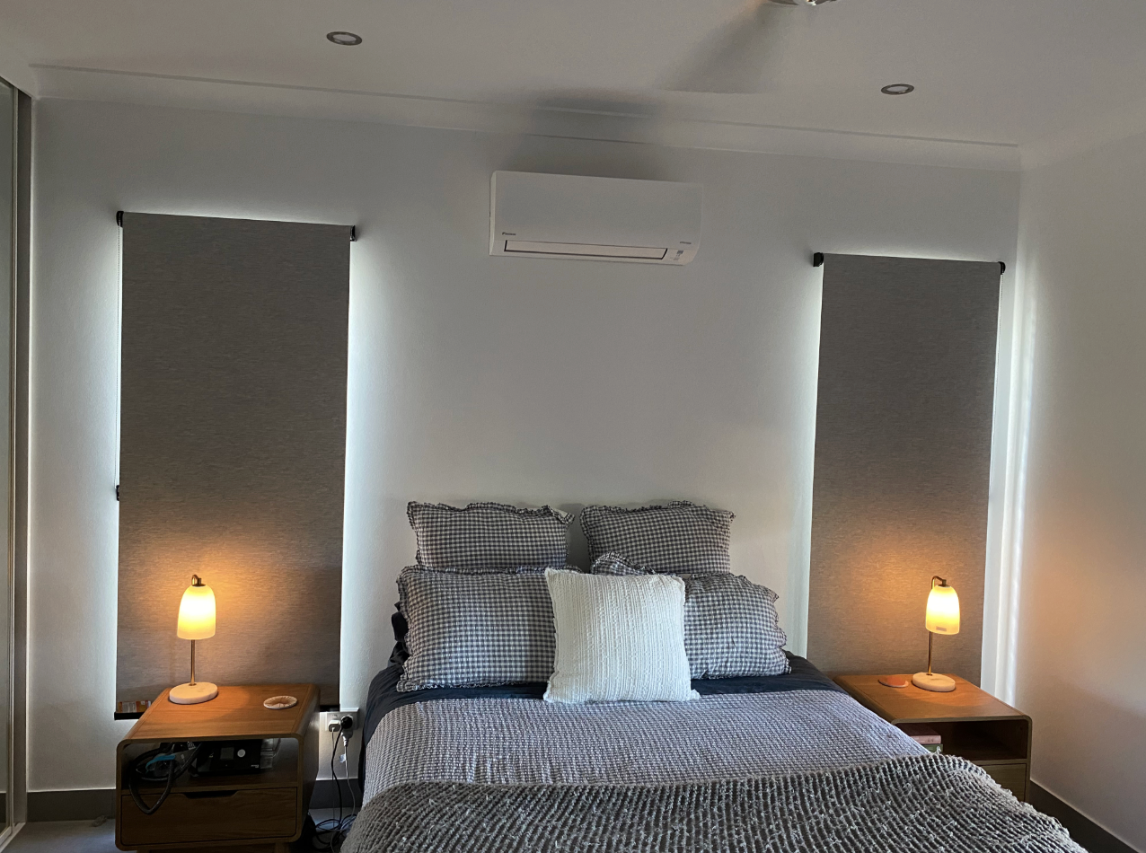 White Window Shutters, Closed, With Horizontal Slats. in a White Frame — NT Blinds in Yarrawonga, NT
