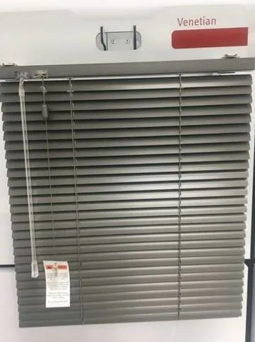 Gray Venetian Blinds Covering a Window — NT Blinds in Yarrawonga, NT
