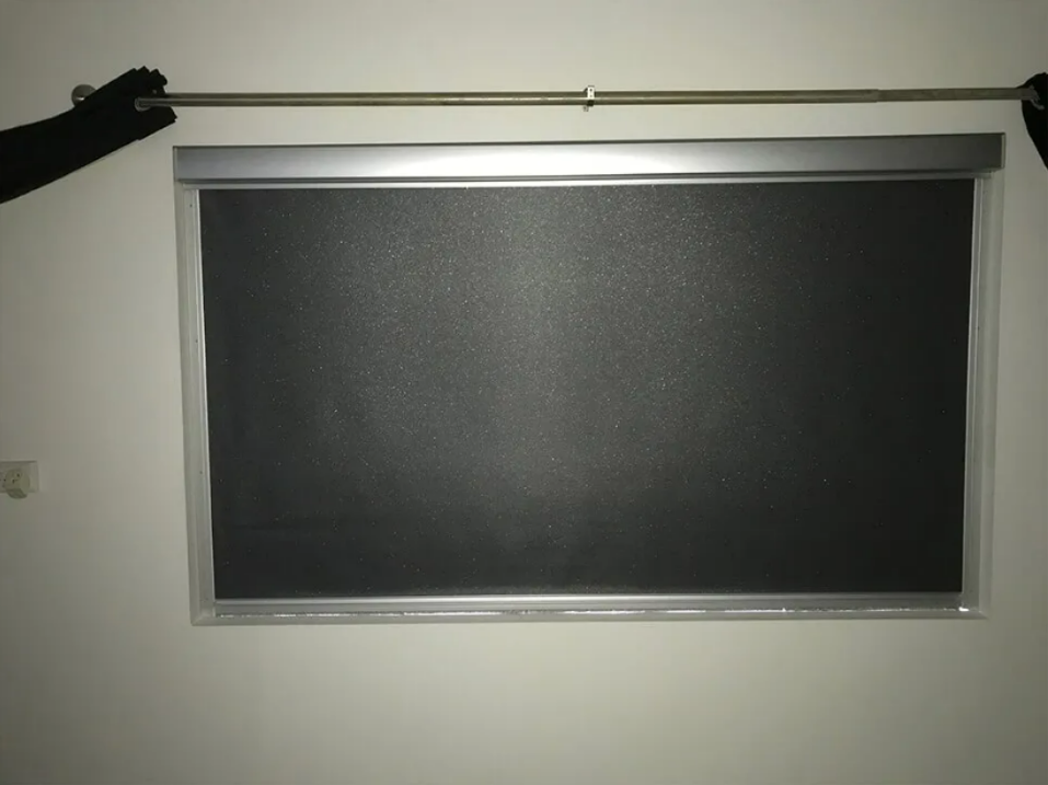 Closed Dark Roller Blind — NT Blinds in Yarrawonga, NT