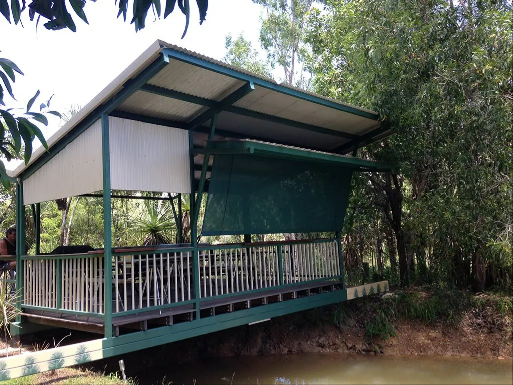 Small Open-sided Pavilion — NT Blinds in Yarrawonga, NT
