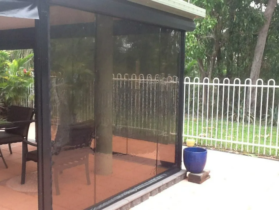 Screened Patio With Table — NT Blinds in Yarrawonga, NT