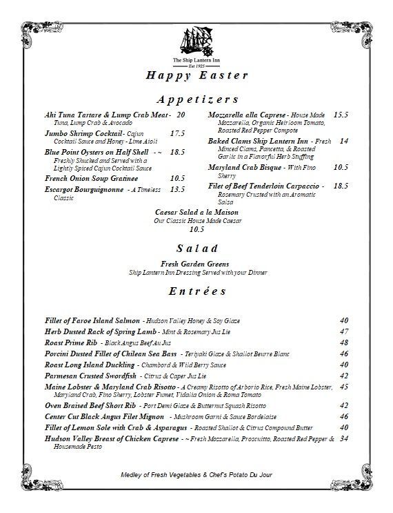 40 Restaurants Open Easter Sunday 2023 - Where to Eat on Easter