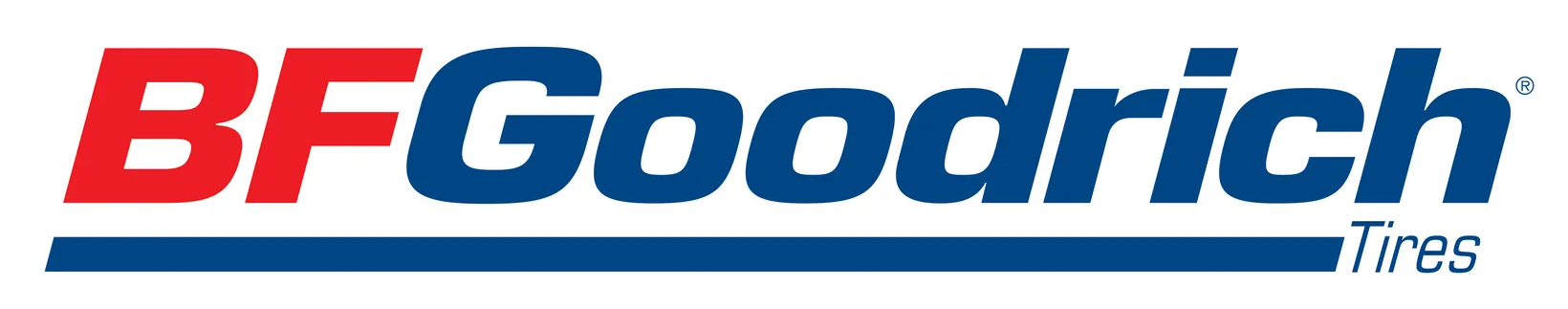 BFGoodrich tires logo with red 