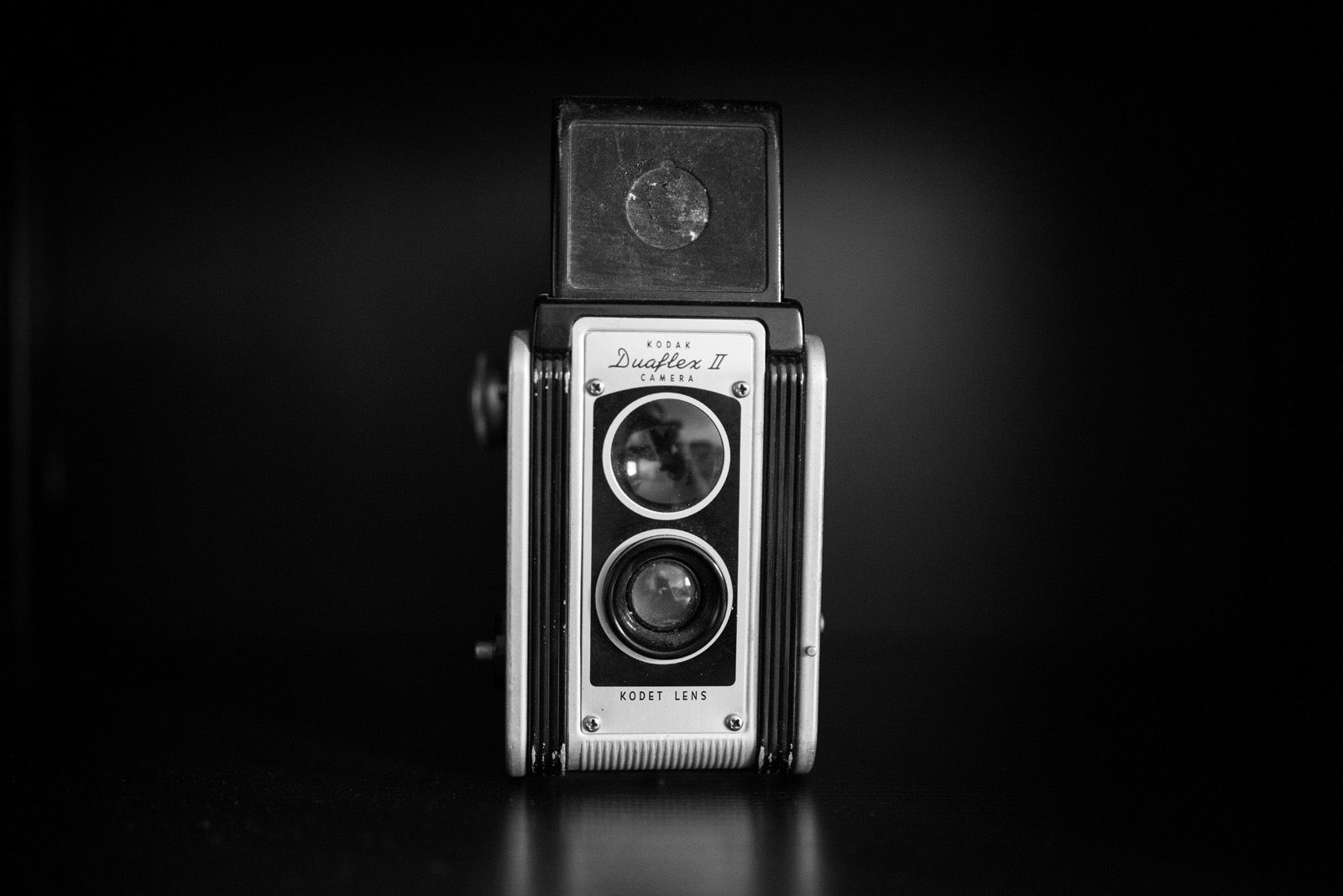 A classic Kodak Duaflex II camera