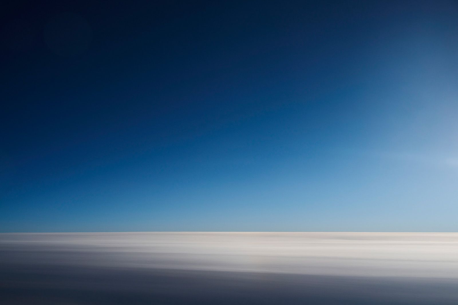 Abstraction of sky and clouds at 35,000 feet