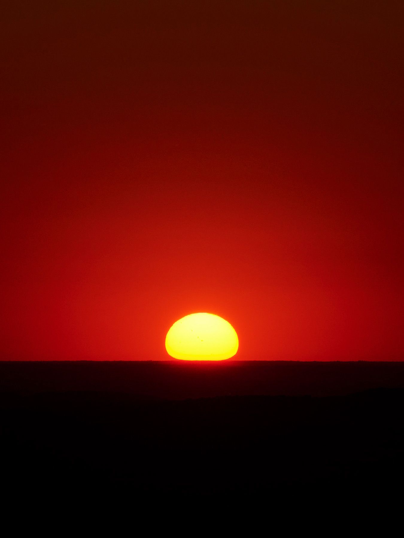 Sunset at Bruxelles, Manitoba by Doug Friesen