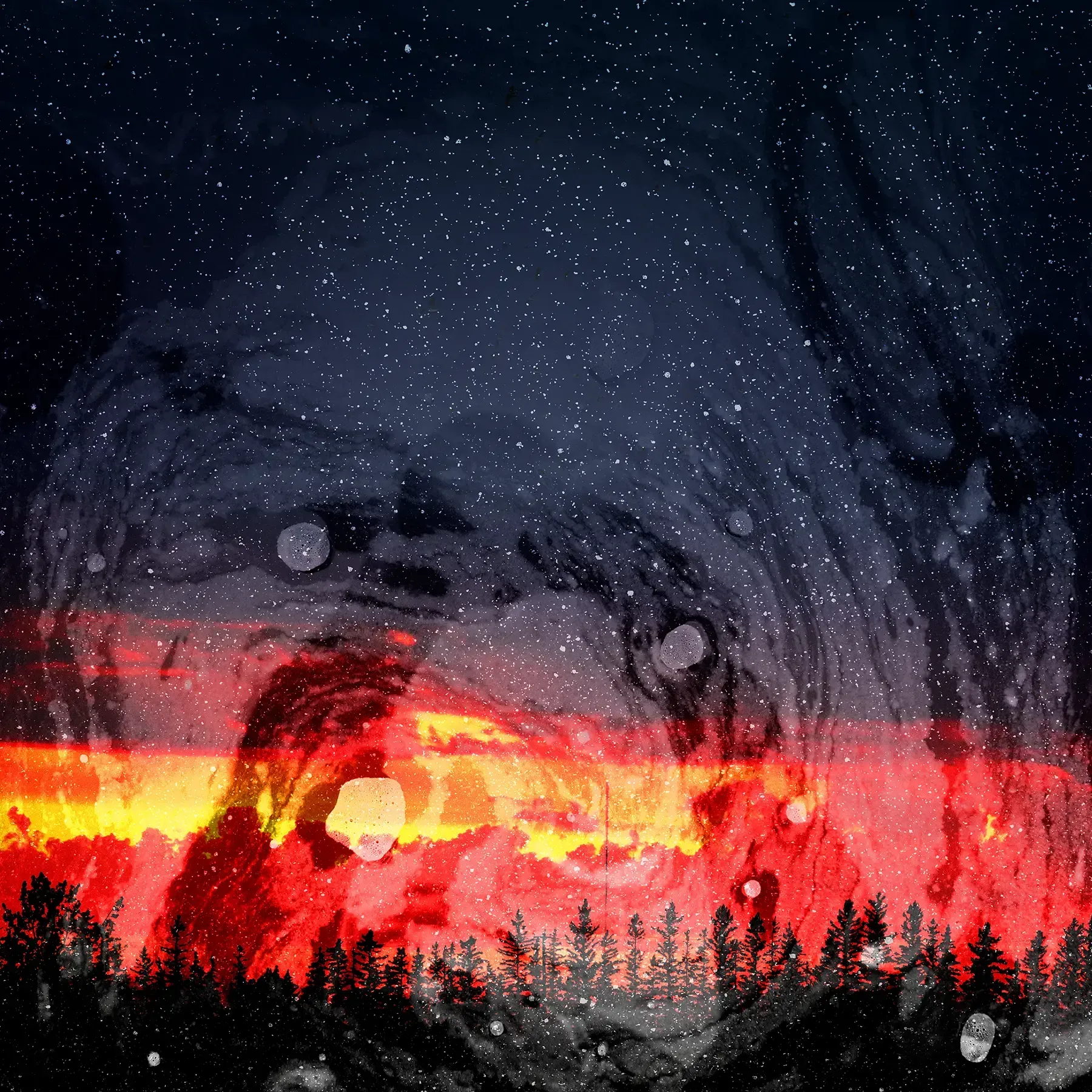 COSMIC RINSE | Fine Art Exploration Inscribed Bitcoin Ordinal NFT by Doug Friesen