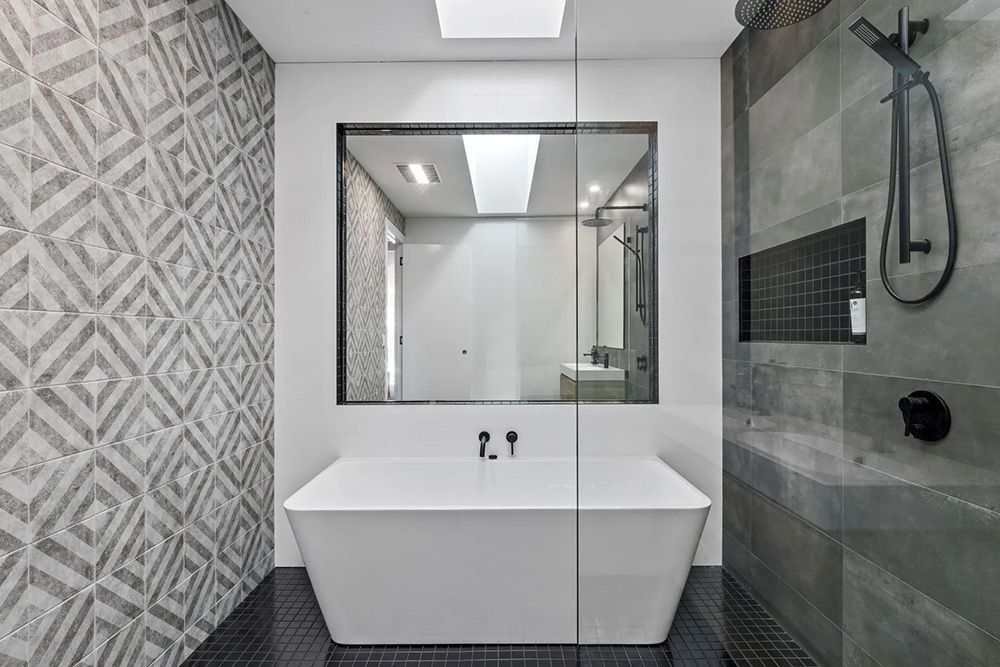 Modern Bathroom with Shower Screen