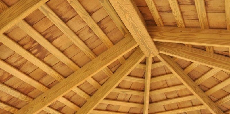 Tetto in legno