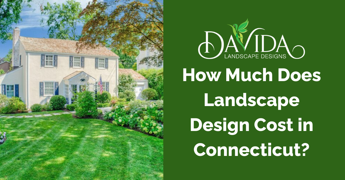 A house with a green lawn. Text reads 