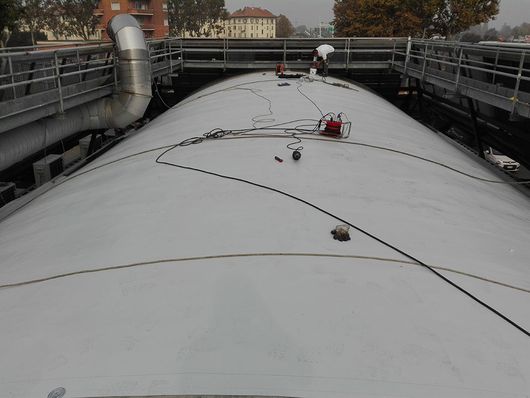 copertura con membrane sintetiche a Torino