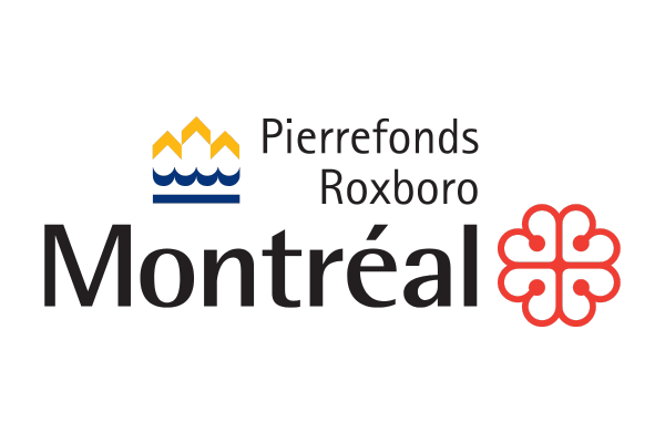 The logo for pierrefonds roxboro montreal