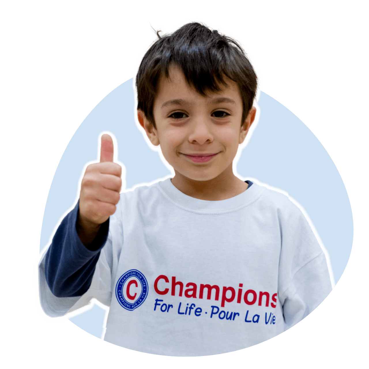 Make a monthly donation to the Champions for Life Foundation