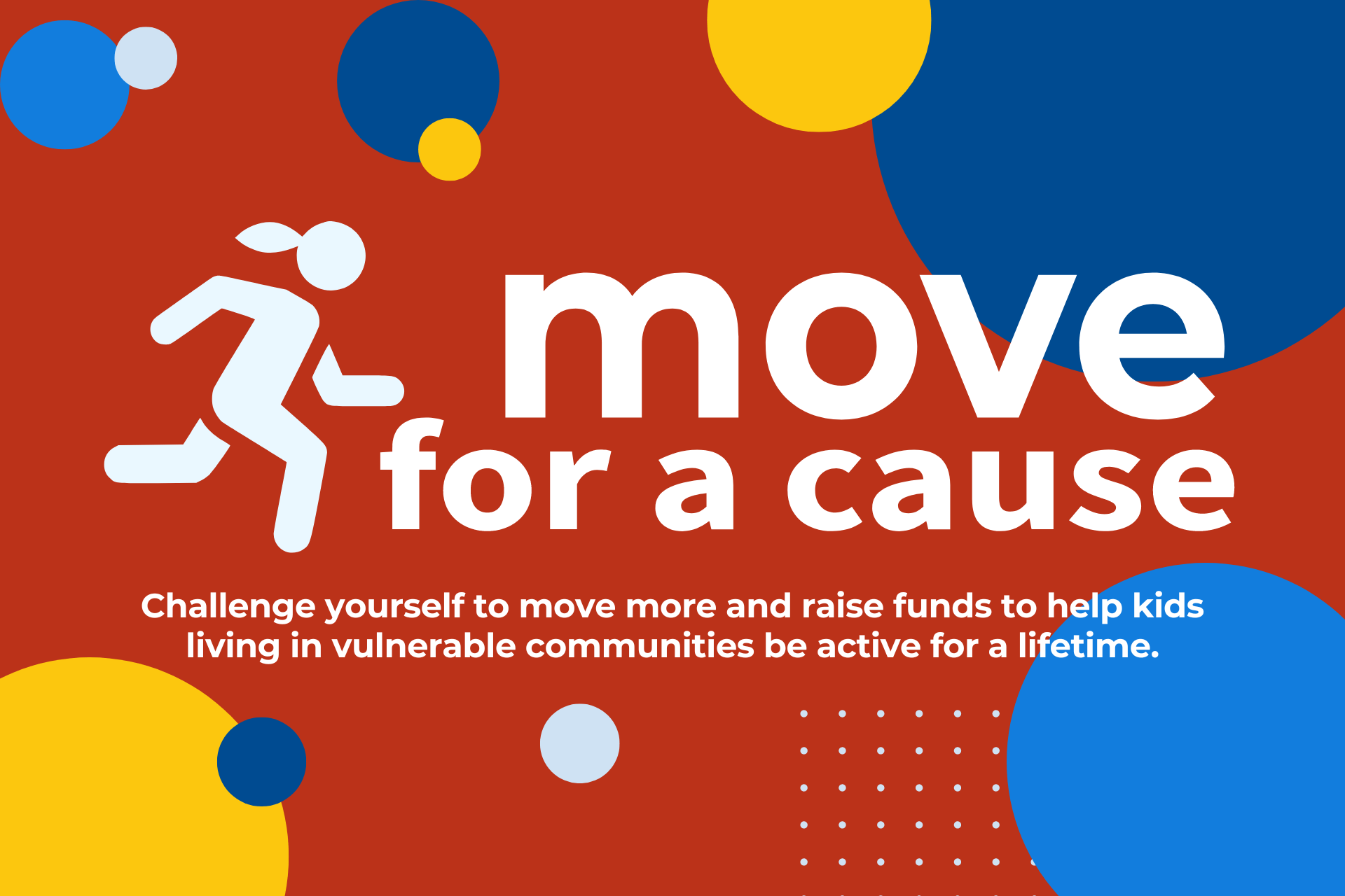 Let’s Move for a Cause and Help Kids Be More Active