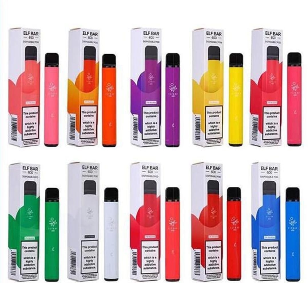 Elektronische Zigaretten mit verschiedenen Essenzen