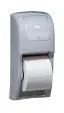 Tork High Capacity Jumbo Bath Tissue Roll Dispenser - Holds 2 household rolls with 2000 sheets per roll - White