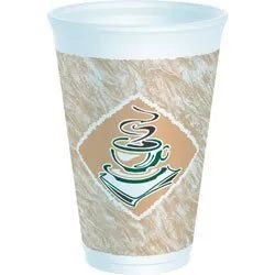 16 oz. Cafe foam Hot Cup