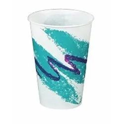 9 oz. Wax Coated Cold Cup - Jazz Design - 2000/cs