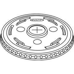 Straw Slotted Lids - available in 10, 12, 24 oz. - Clear, 10 boxes/100