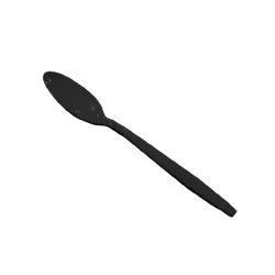 Heavy Duty Plastic Spoons - 1000/cs, Available in Black and Almond