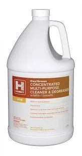 Husky 908 Concentrated Multi-purpose Cleaner and Degreaser - 1 gal. Designed to Whiten, Brighten, and Deodorize