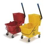 Mop Bucket with Side Press Wringer