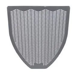 Urinal Mat Gray/Orchard Zing - contains fungicide to fight germs and combat odors. Available in toilet and urinal styles - 6/cs