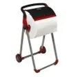 Tork Mobile Floor Stand - Holds Tork Paper Wipers, Tork Heavy-Duty Paper Wipers, or Tork Industrial Paper Wipers