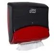 Tork Folded Wiper/Cloth Dispenser - Holds Tork Industrial Paper Wipers - Available in black or aqua
