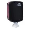 Tork Centerfeed Dispenser - Holds Tork Paper Wipers or Tork Industrial Wipers - Available in black or aqua