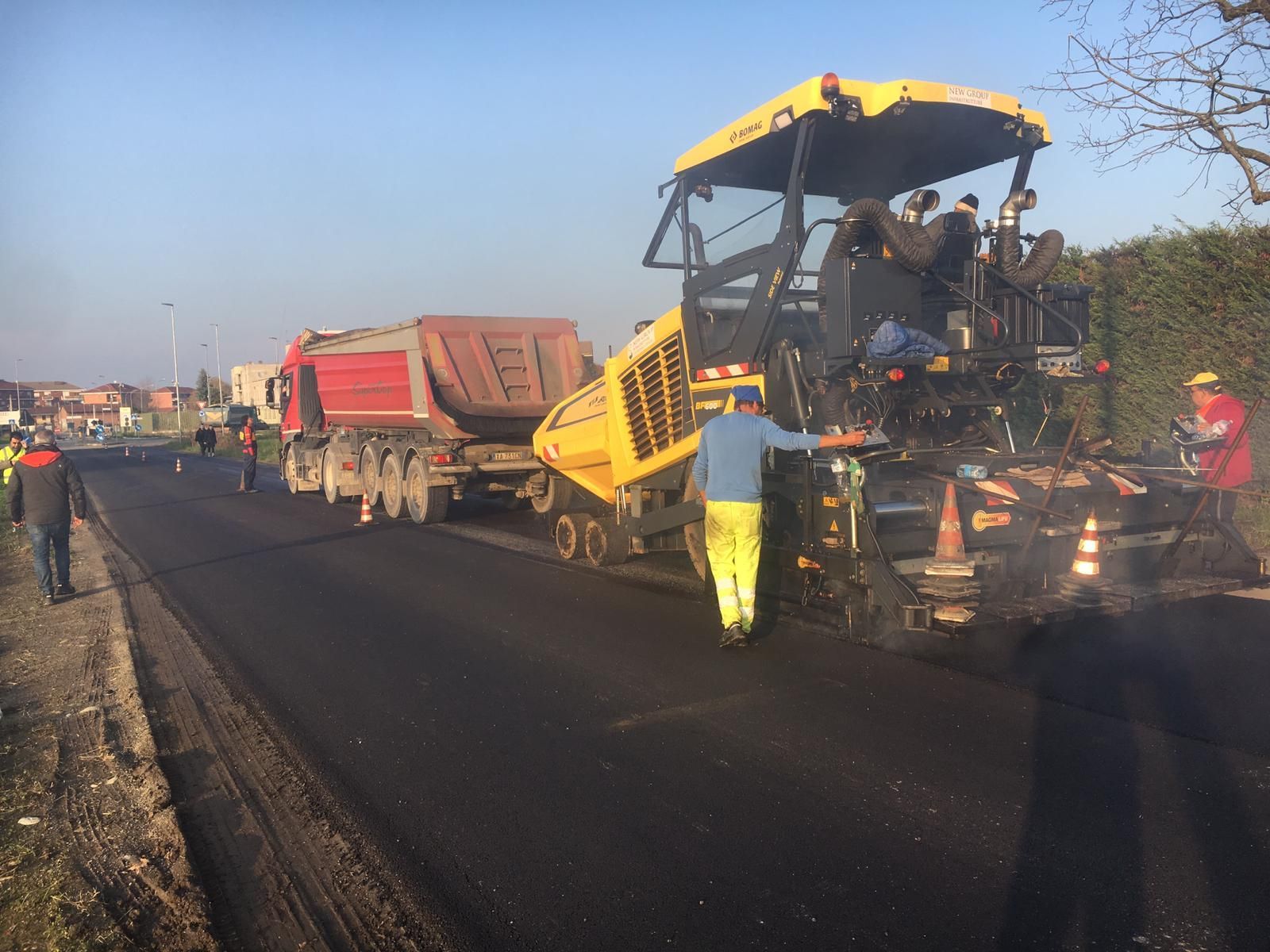 materiale per asfalto