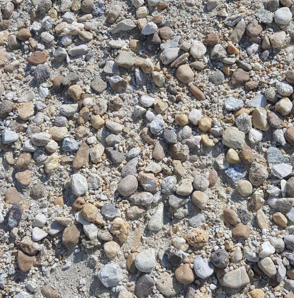 cantiere di estrazione di materiali per l'edilizia