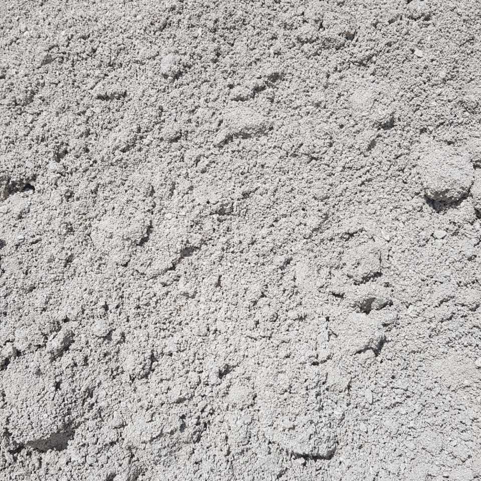 cantiere di estrazione di materiali per l'edilizia