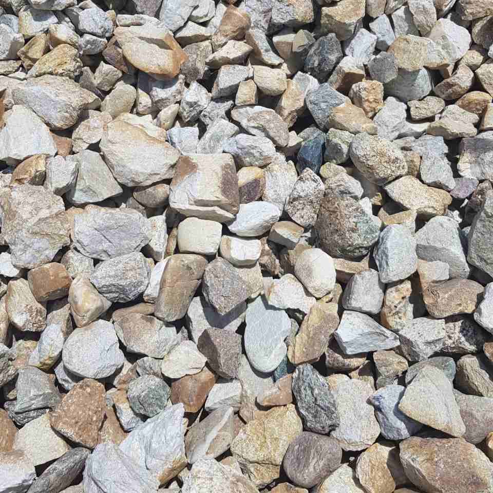 cantiere di estrazione di materiali per l'edilizia