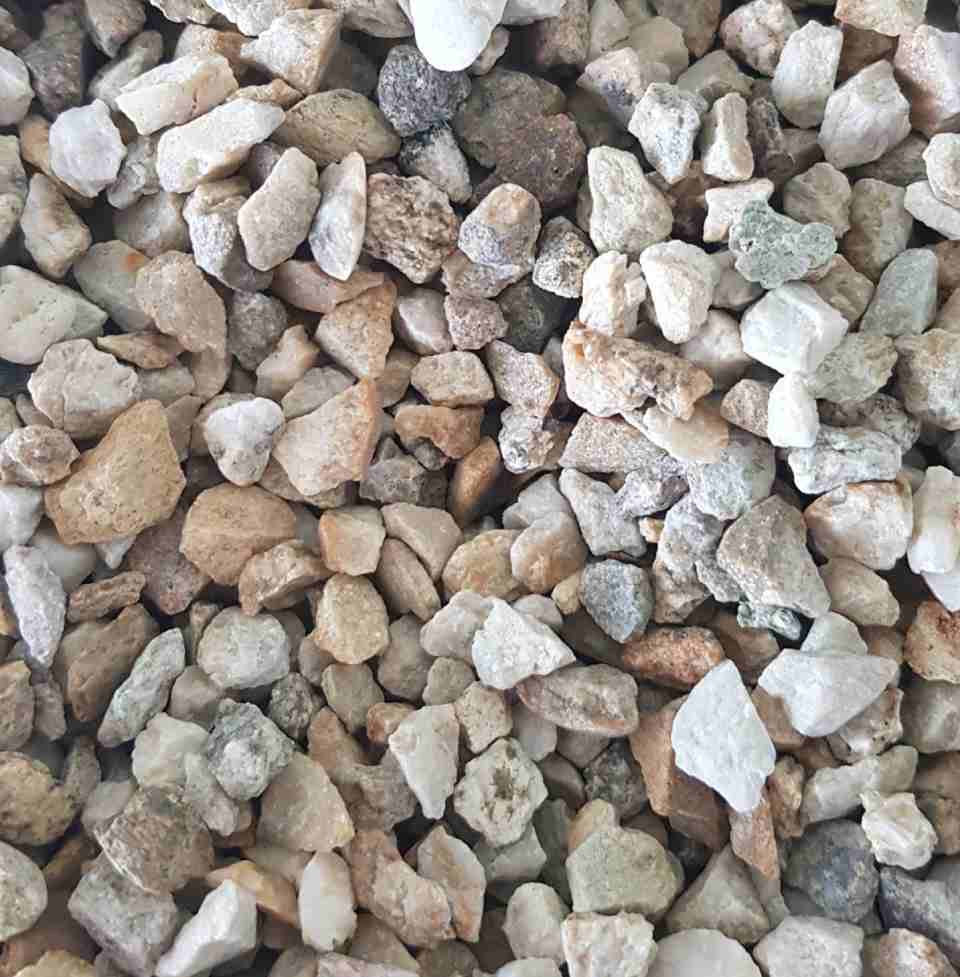 cantiere di estrazione di materiali per l'edilizia